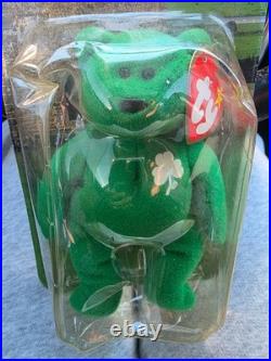 Erin The Bear McDonalds Ty Beanie Baby with Rare Errors 1993, OakBrook Misprint