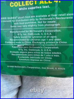 Erin The Bear McDonalds Ty Beanie Baby with Rare Errors 1993, OakBrook Misprint