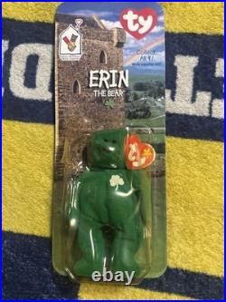 Erin, the bear McDonald's TY Beanie baby With rare errors 1993, Oatbrook misprint