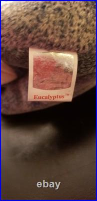 Eucalyptus Rare Beanie Baby with Tag Errors