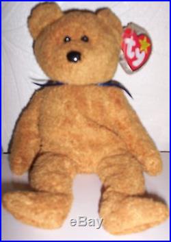 Excellent Condition Original Ty Beanie Baby Fuzz Rare With Errors