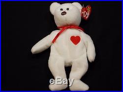 Extremely Rare! MWMT VALENTINO 1993 TY INC Beanie Baby with Swing Tag Errors PVC