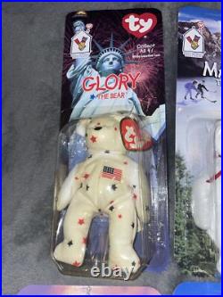 Extremely Rare McDonald's 1999 TY Beanie Babies set of 4-unopened! All errors 93