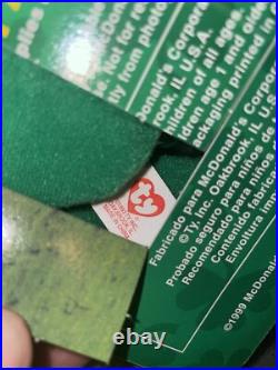 Extremely Rare McDonald's 1999 TY Beanie Babies set of 4-unopened! All errors 93