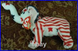 Extremely Rare Political Righty Beanie Baby year 2000 Retired