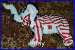 Extremely Rare Political Righty Beanie Baby year 2000 Retired