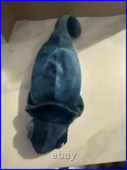 Extremely Rare Ty Beanie Baby Rainbow The Iguana without Tag