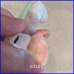 Extremely Rare Ty Peace Bear Beanie Baby 1996 With Tag Errors Retired Original