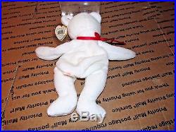 Extremely Rare! VALENTINO 1993 TY INC Beanie Baby with Swing Tag Errors PVC