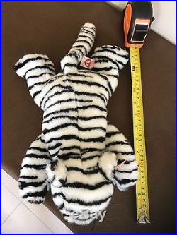 Extremely Rare White Tiger Original Beanie Buddy- Retired. Perfect Condition