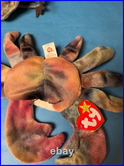Extremely rare beanie babie lot of 3