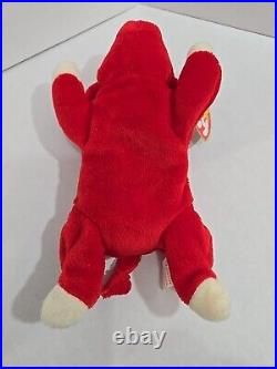 FIRST ISSUE 1995 VINTAGE TY BEANIE BABY SNORT the BULL Deutschland Nurnberg RARE