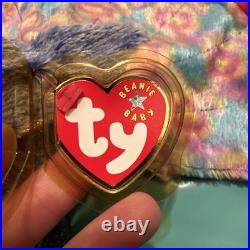 FLASHY THE PEACOCK TY BEANIE BABY-RARE-RETIRED DEC 30th 2000 ERRORS NEW FLASHY THE PEACOCK TY BEANIE BABY-RARE-RETIRED DEC 30th 2000 ERRORS NEW