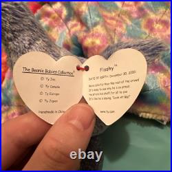 FLASHY THE PEACOCK TY BEANIE BABY-RARE-RETIRED DEC 30th 2000 ERRORS NEW FLASHY THE PEACOCK TY BEANIE BABY-RARE-RETIRED DEC 30th 2000 ERRORS NEW