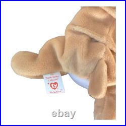 FS, Ty Beanie Babies, Wrinkles Bulldog, 1996 RARE, ERRORS (Dog, Retired, Baby)
