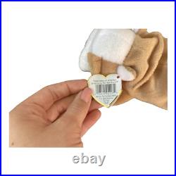 FS, Ty Beanie Babies, Wrinkles Bulldog, 1996 RARE, ERRORS (Dog, Retired, Baby)