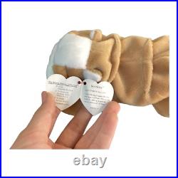 FS, Ty Beanie Babies, Wrinkles Bulldog, 1996 RARE, ERRORS (Dog, Retired, Baby)