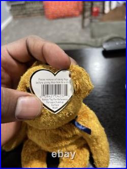 Fuzz Rare RETIRED Ty Beanie Babies with TAG ERRORS