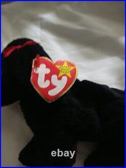 GIGI Ty Beanie Baby 1997 Retired. RARE #307 Stamp! TAG ERROR! Amazing Condition