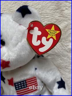 GREAT PRICE! New. Original Ty 1997 GLORY THE BEAR- RARE & Mint Condition GREAT PRICE! New. Original Ty 1997 GLORY THE BEAR- RARE & Mint Condition