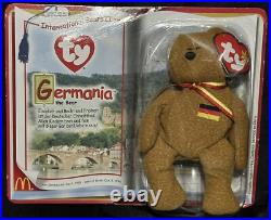 Germania The Bear Ty Beanie Baby (Rare)