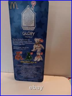 Glory The Bear-1997 McDonald's Ty Beanie Baby With Rare Errors 1993 OakBrook