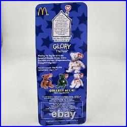 Glory The Bear 1999 McDonalds TY Rare Errors Beanie Baby 1993 Tag 4th Of July