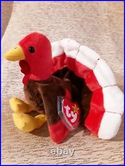 Gobbles Beanie Baby, Rare Collectible, Museum Quality