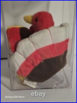 Gobbles Ty Beanie Baby 1997 Mint Condition Rare Retired 10% Proceeds To Charity Gobbles Ty Beanie Baby 1997 Mint Condition Rare Retired 10% Proceeds To Charity