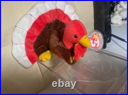 Gobbles Ty Beanie Baby 1997 Mint Condition Rare Retired 10% Proceeds To Charity Gobbles Ty Beanie Baby 1997 Mint Condition Rare Retired 10% Proceeds To Charity