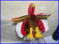 Gobbles Ty Beanie Baby 1997 Mint Condition Rare Retired 10% Proceeds To Charity Gobbles Ty Beanie Baby 1997 Mint Condition Rare Retired 10% Proceeds To Charity