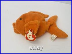 Goldie Beanie Baby from 1993 Style 4023 RARE Tag ERRORS