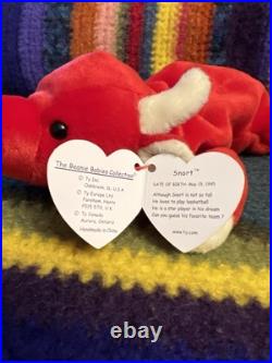 Group of 5 original vintage beanie babies rare