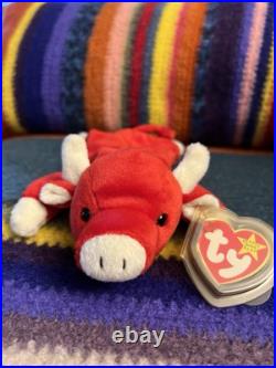 Group of 5 original vintage beanie babies rare