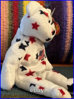 Group of 5 original vintage beanie babies rare