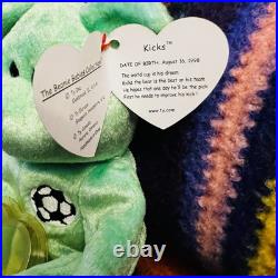 Group of 5 original vintage beanie babies rare