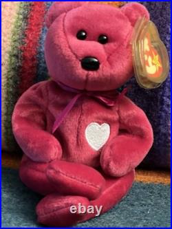 Group of 5 original vintage beanie babies rare