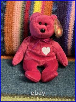 Group of 5 original vintage beanie babies rare