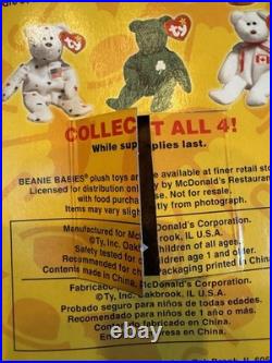 HALF OFF! McDonald's TY Beanie Baby Britannia? Rare With Tag Errors 1993 Retired