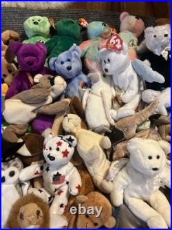 HUGE Ty Beanie Babies Lot Collection Vintage 90s & 2000s With Tags Retired Rare