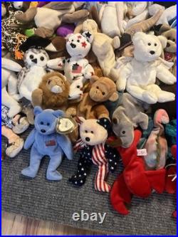 HUGE Ty Beanie Babies Lot Collection Vintage 90s & 2000s With Tags Retired Rare