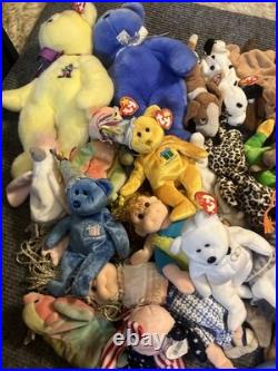 HUGE Ty Beanie Babies Lot Collection Vintage 90s & 2000s With Tags Retired Rare