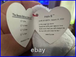 Halo 2 Retired TY Beanie Baby VERY RARE Brown Nose and TAG ERRORS