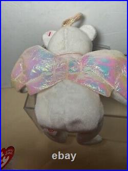 Halo & Mini Halo Ty Beanie Babies 1998 Mint-RARE-15% Proceeds To Kids Charity