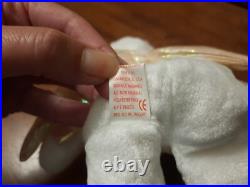 Halo TY Beanie Babies Rare Brown Nose August 31, 1998- Errors