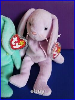 Hippity, Hoppity, Floppity Retired, Rare 1996 Ty Beanie Babies WithErrors! Mint Condit