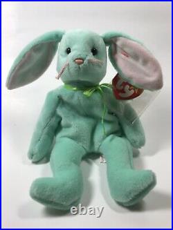 Hippity Ty Beanie Baby With Errors, Rare 1996 With Pvc Pellets
