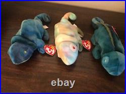 Huge Lot of TY Beanie Babies with Many Rare/Retired/With Errors
