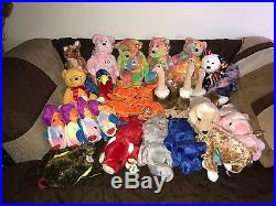 Huge Mixed Lot of 850+ TY Beanie Babies & Buddys Including Rare, Error & Retired