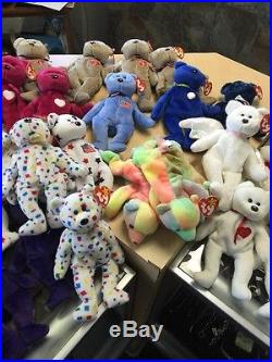 Huge Ultra Rare Beanie Baby TY Lot WHOLESALE Tag Errors WOW! All Retired